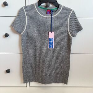 Naked cashmere sweater NWT Noname cashmere short sleeve